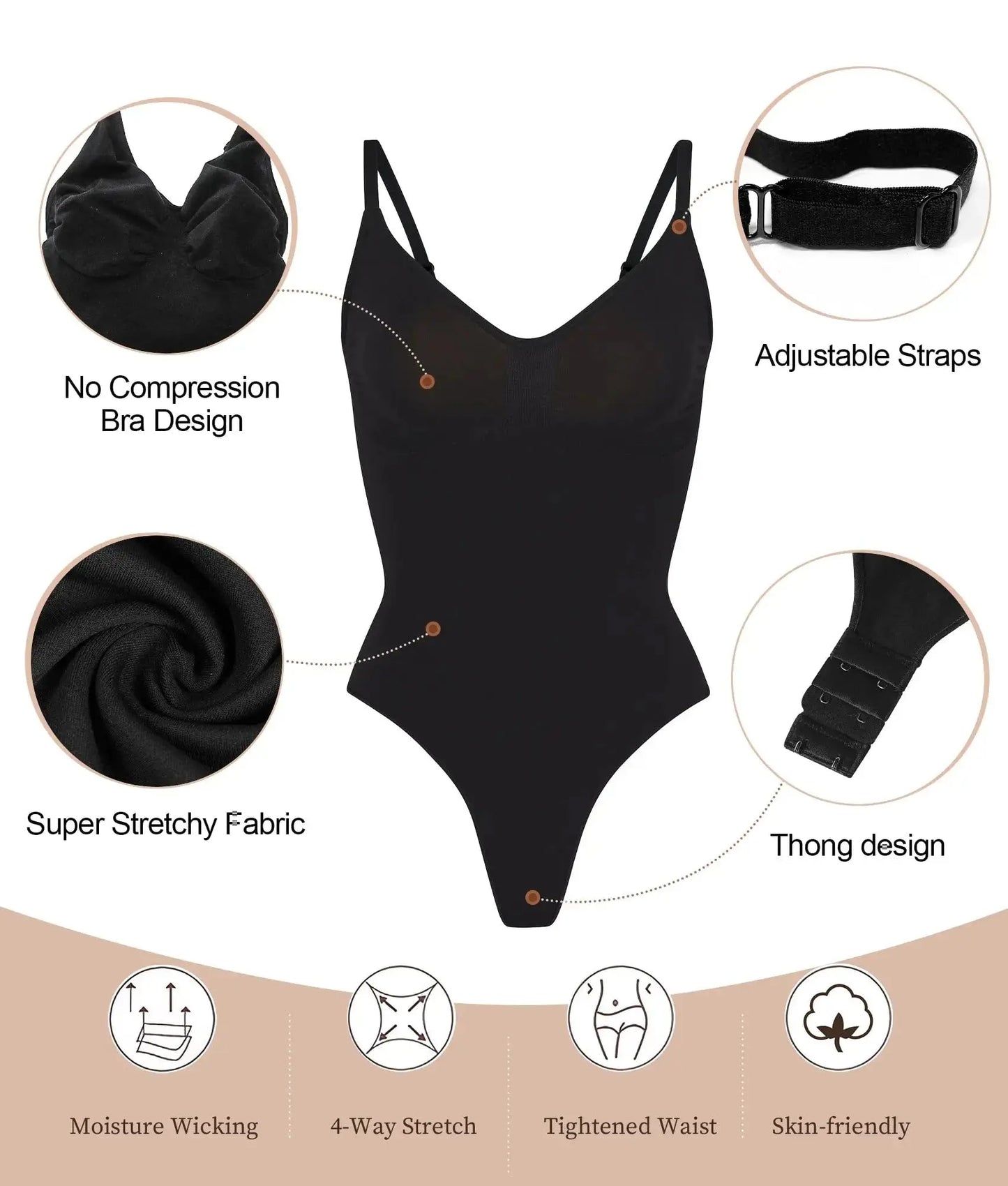 Snatched Shapewear Bodysuit